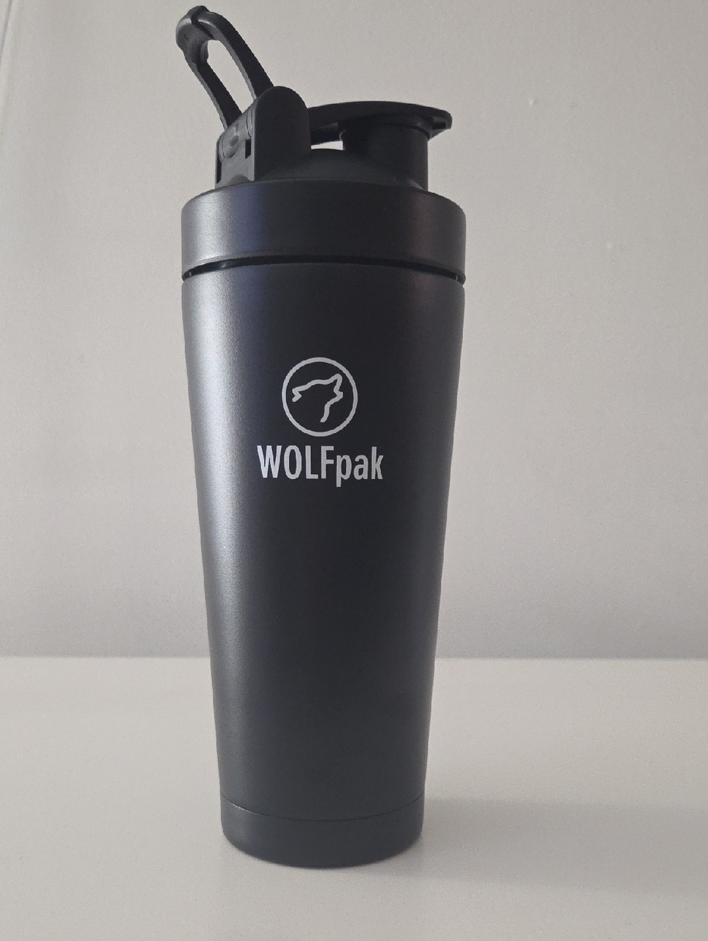 Wolfpak Alfa Black Shaker Bottle